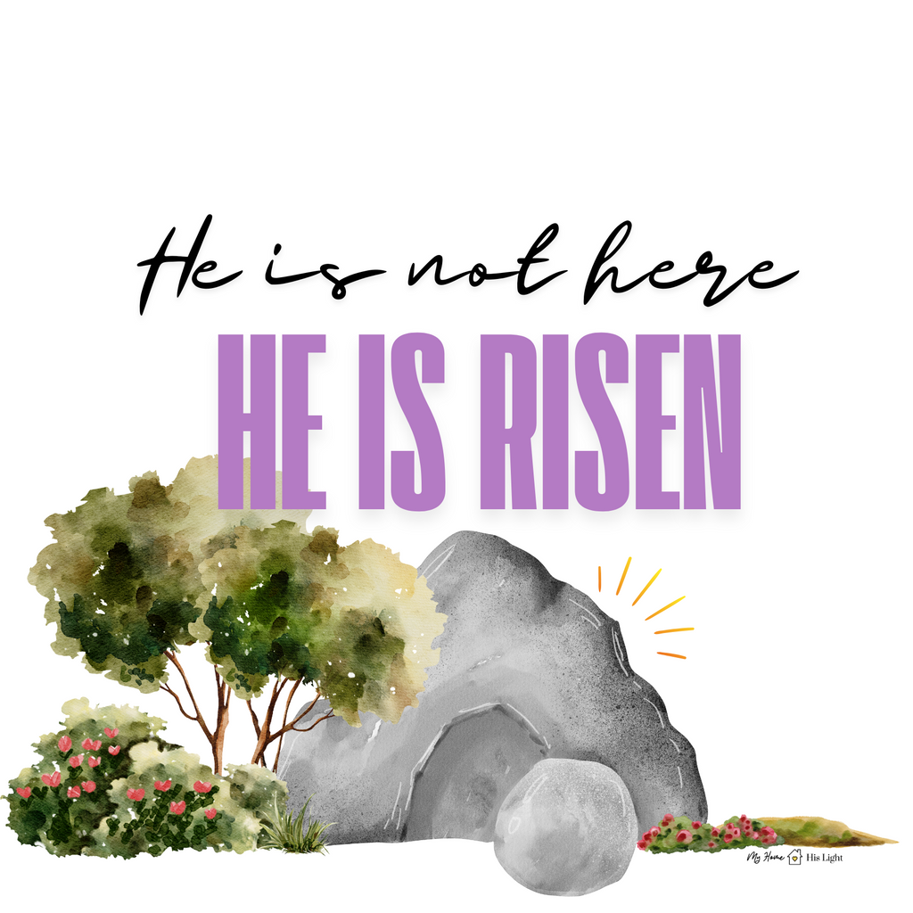 He is Risen Tea Towel